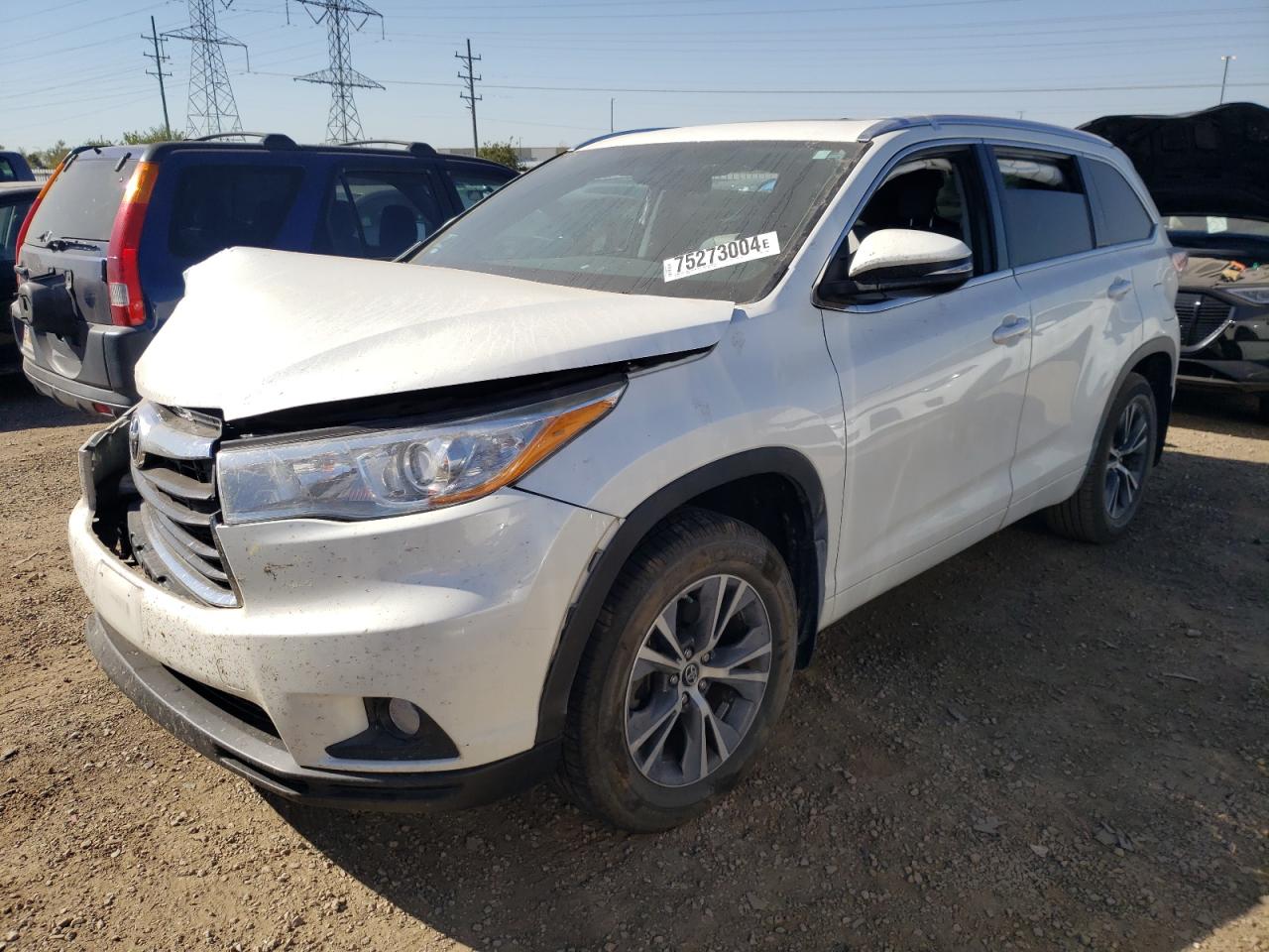 5TDJKRFH3GS318900 2016 TOYOTA HIGHLANDER - Image 1