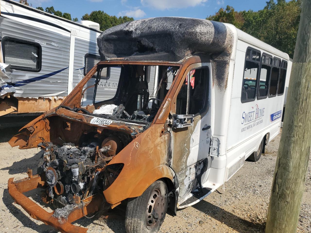 2011 Mercedes-Benz Sprinter 3500 for Sale in Glassboro, NJ - Burn - Engine