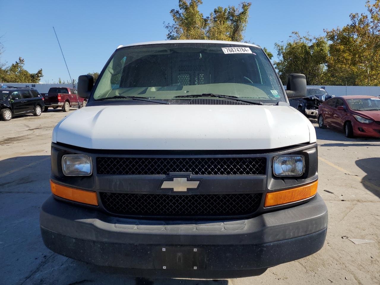 VIN 1GCSGAFX5E1148869 2014 CHEVROLET EXPRESS no.5