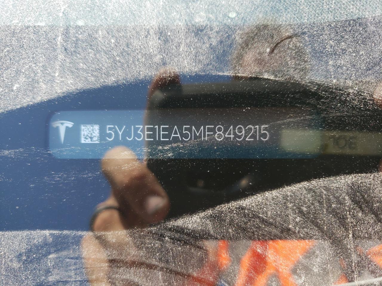 5YJ3E1EA5MF849215 2021 Tesla Model 3