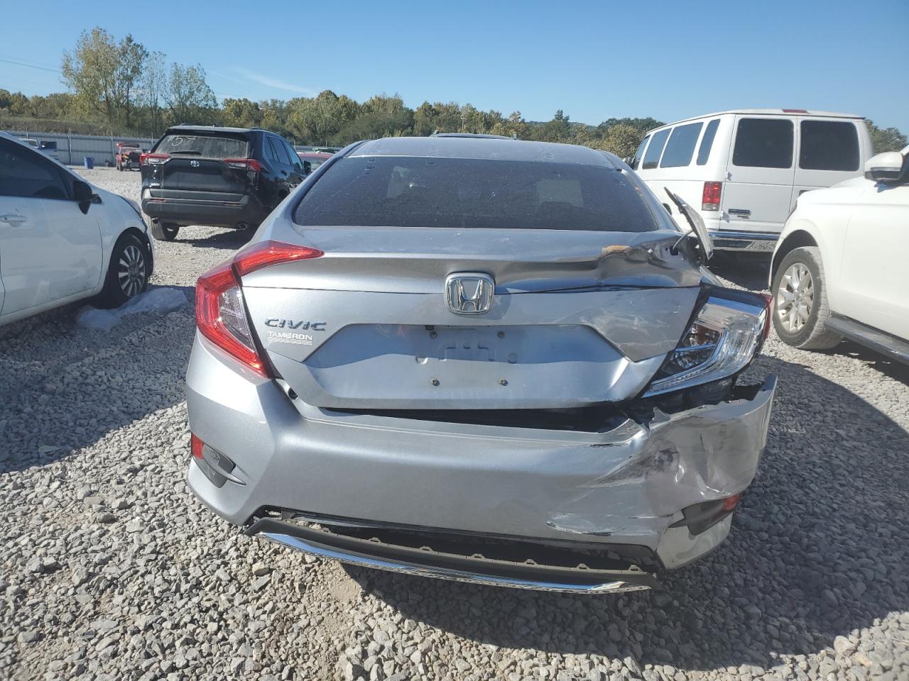 2019 Honda Civic Lx VIN: 19XFC2F69KE001635 Lot: 76592294