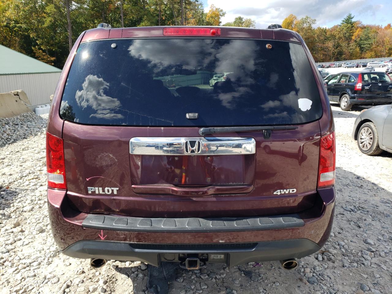 5FNYF4H79DB069383 2013 Honda Pilot Exln