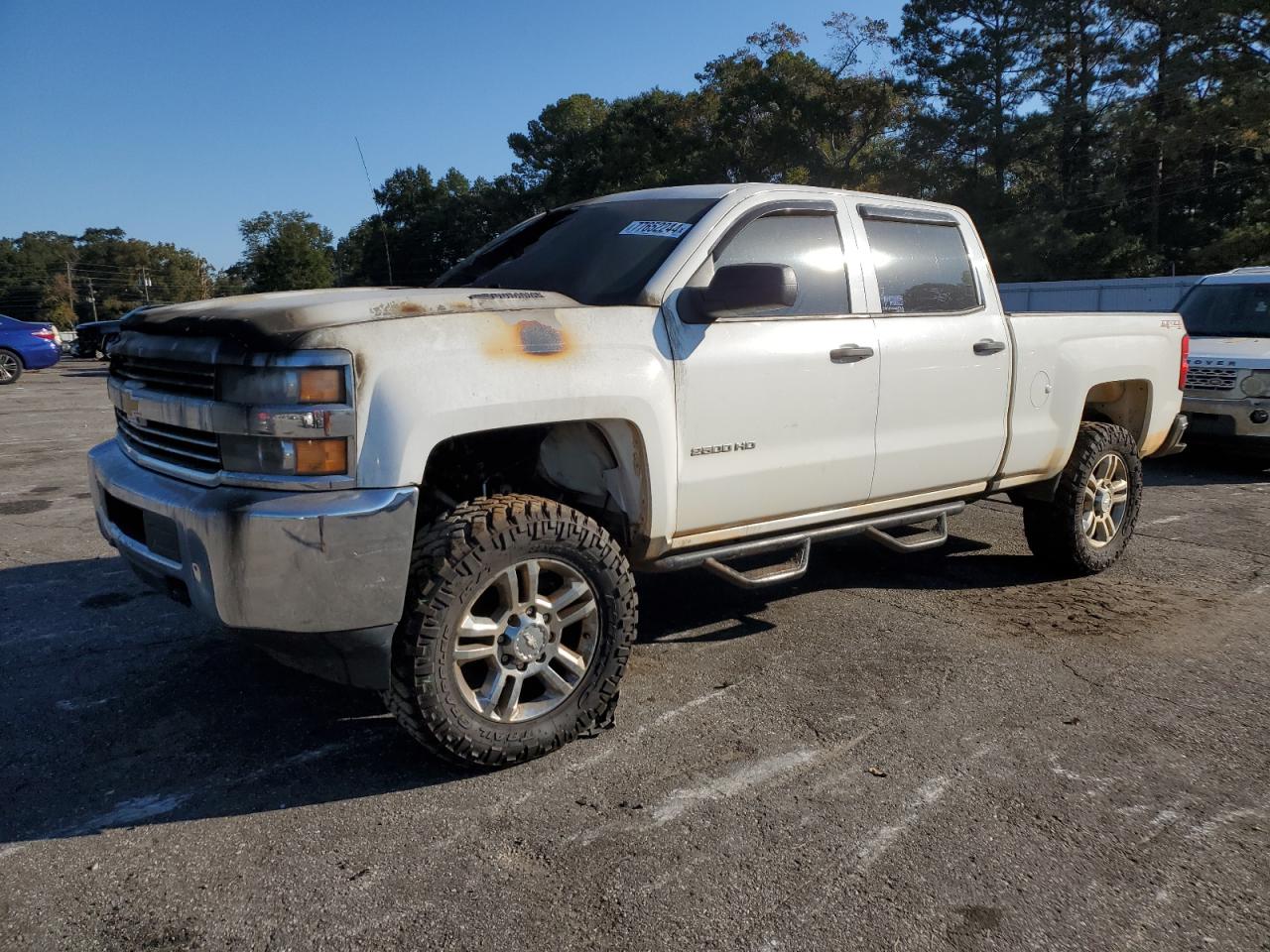 2015 Chevrolet Silverado K2500 Heavy Duty for Sale in Eight Mile, AL - Burn - Engine