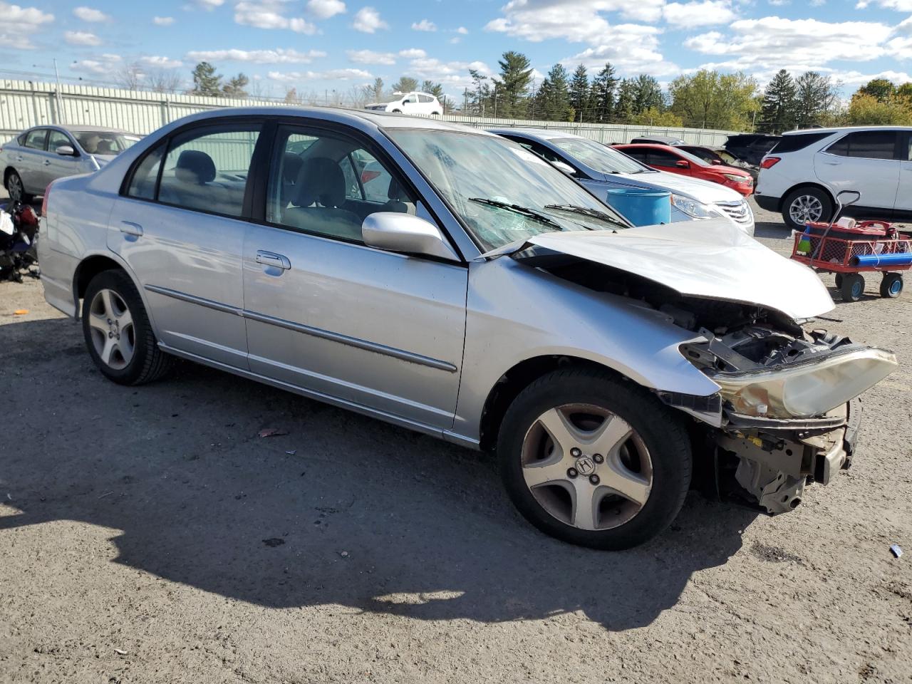 2005 Honda Civic Ex VIN: 2HGES26755H576235 Lot: 72437604