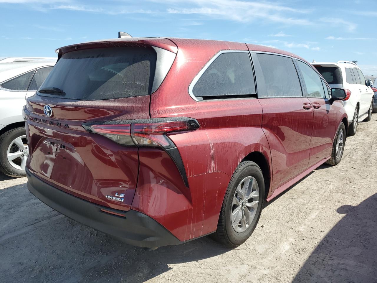 2022 Toyota Sienna Le VIN: 5TDKRKEC1NS101677 Lot: 75606244