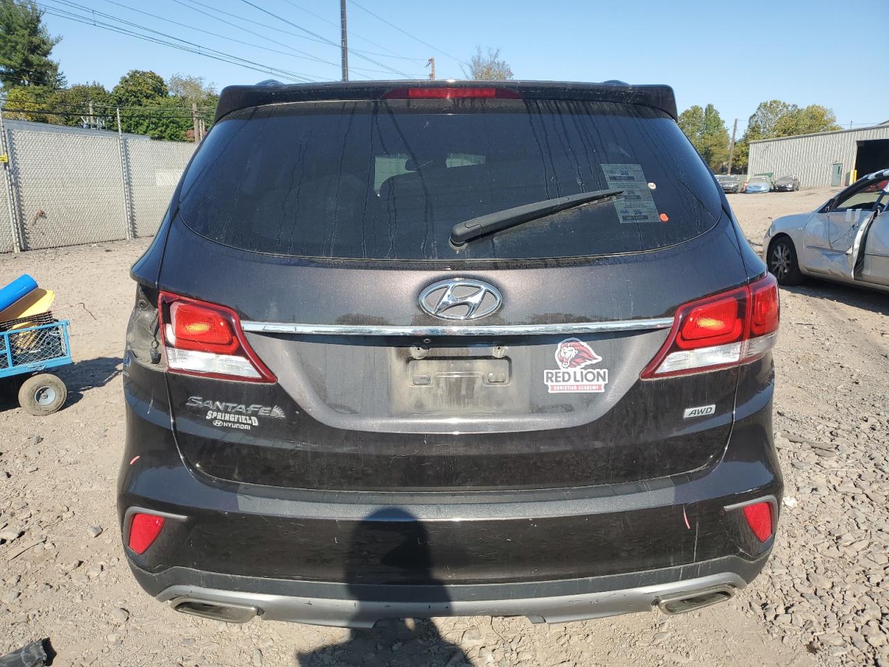 2017 Hyundai Santa Fe Se VIN: KM8SMDHF0HU191710 Lot: 75399014