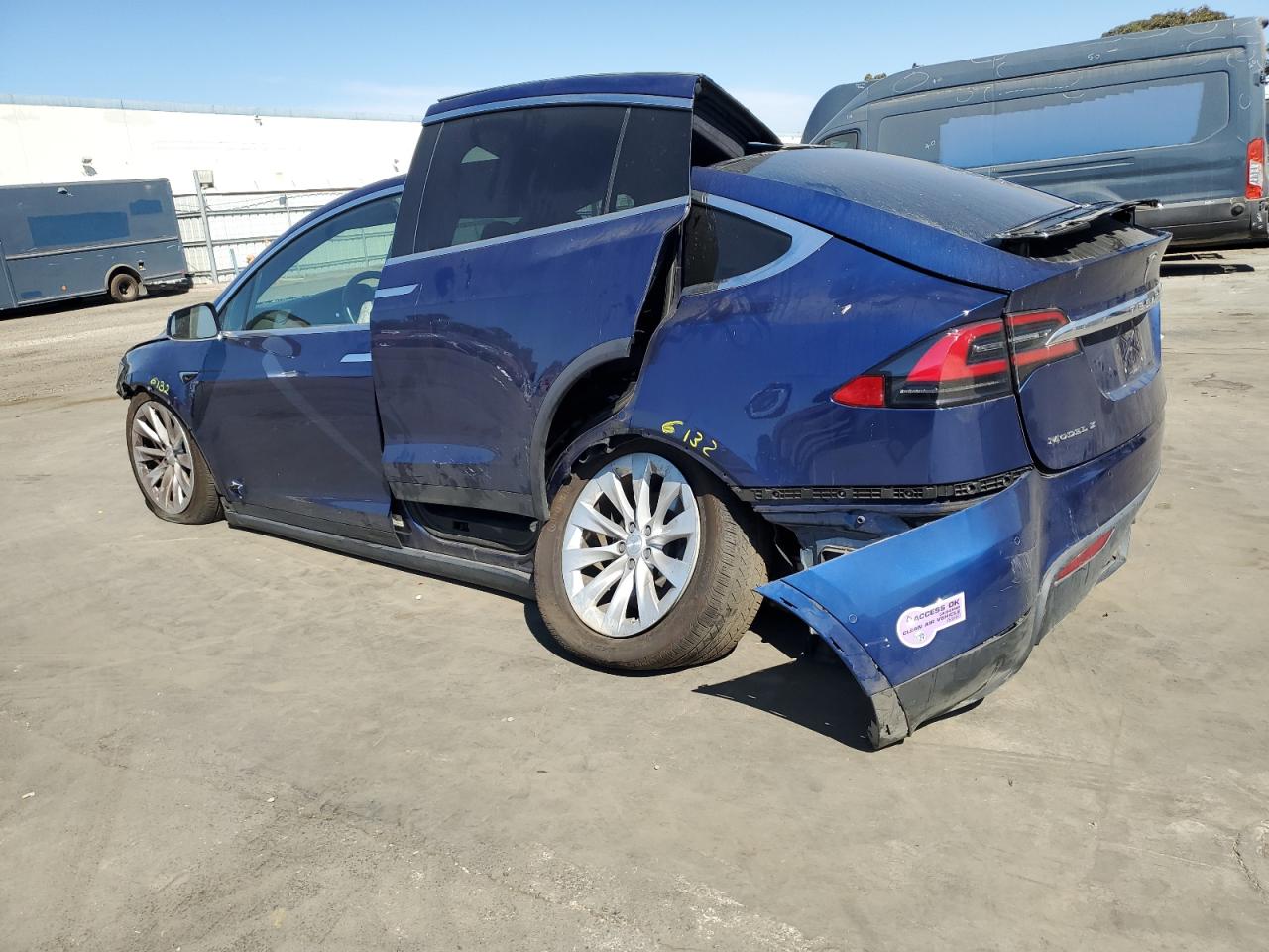 5YJXCAE25KF151281 2019 TESLA MODEL X - Image 2