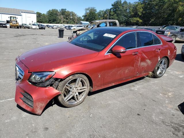  MERCEDES-BENZ E-CLASS 2017 Czerwony