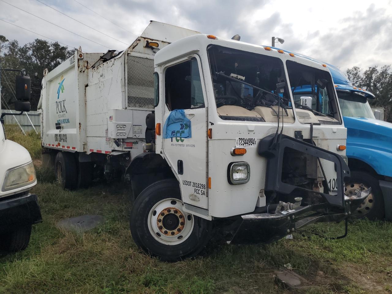 2018 Peterbilt 520  en Venta en Riverview, FL - Burn