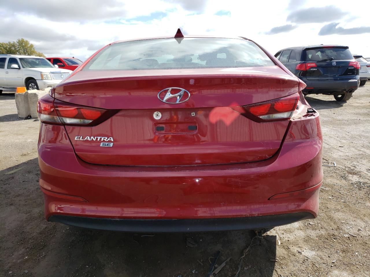 KMHD74LF7HU075864 2017 Hyundai Elantra Se