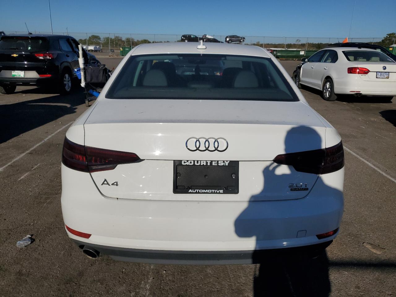 2017 Audi A4 Premium VIN: WAUANAF49HN052826 Lot: 74257194