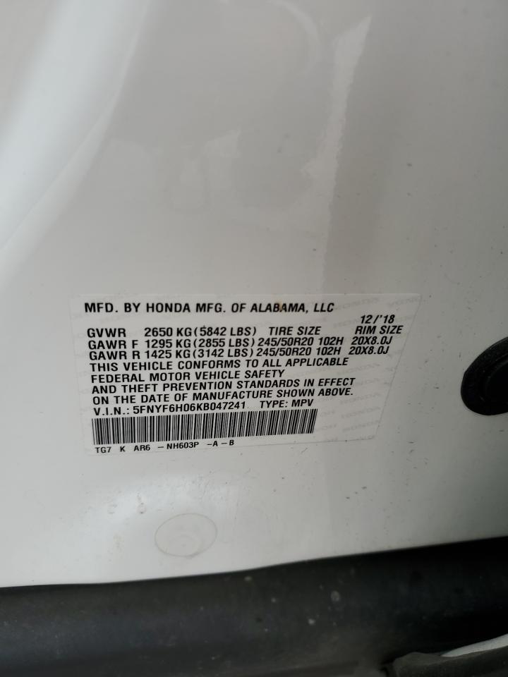 2019 Honda Pilot - Image 14