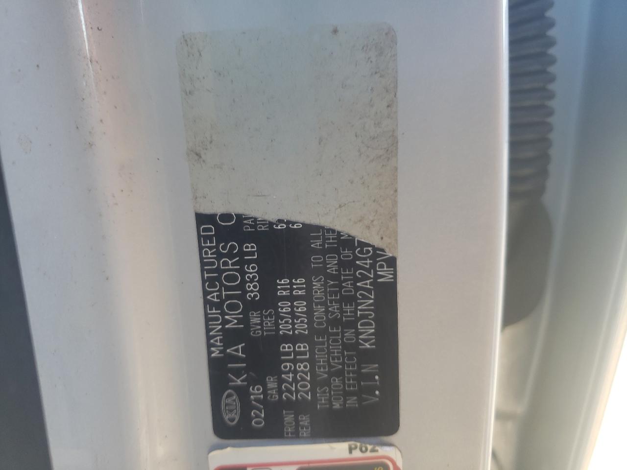 2016 Kia Soul VIN: KNDJN2A24G7867338 Lot: 75959704