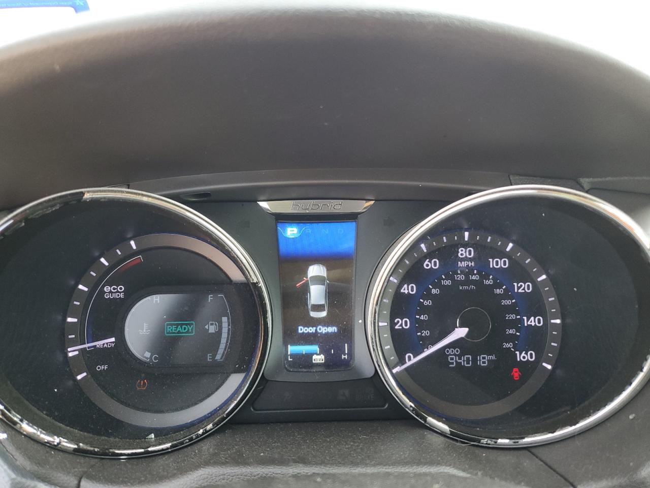 KMHEC4A44DA087600 2013 Hyundai Sonata Hybrid