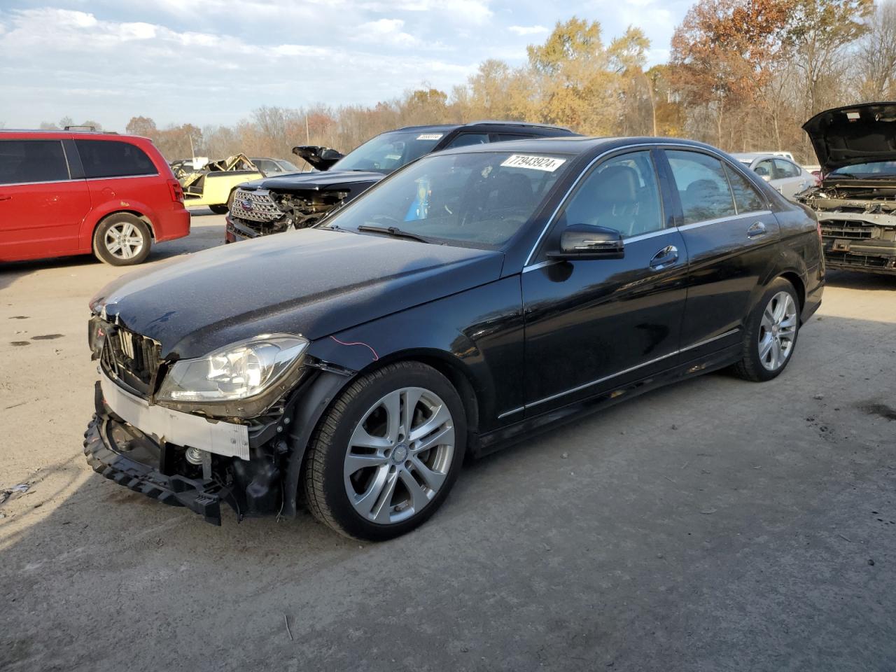 VIN WDDGF8AB2ER305102 2014 MERCEDES-BENZ C-CLASS no.1