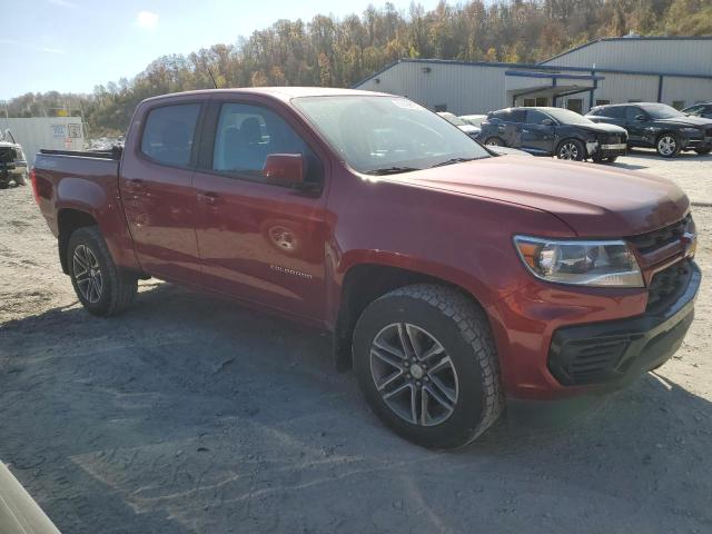  CHEVROLET COLORADO 2021 Czerwony