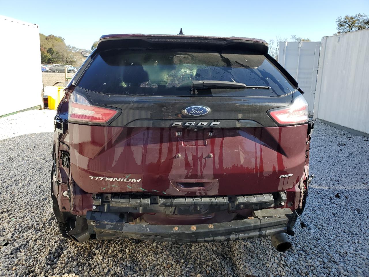 2021 Ford Edge Titanium VIN: 2FMPK4K97MBA27238 Lot: 77354954