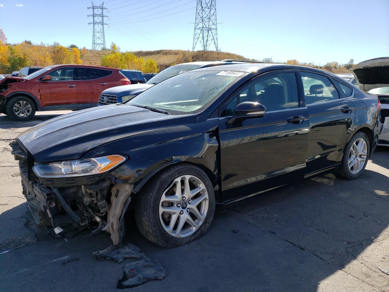 VIN 3FA6P0H73ER278721 2014 FORD FUSION no.1