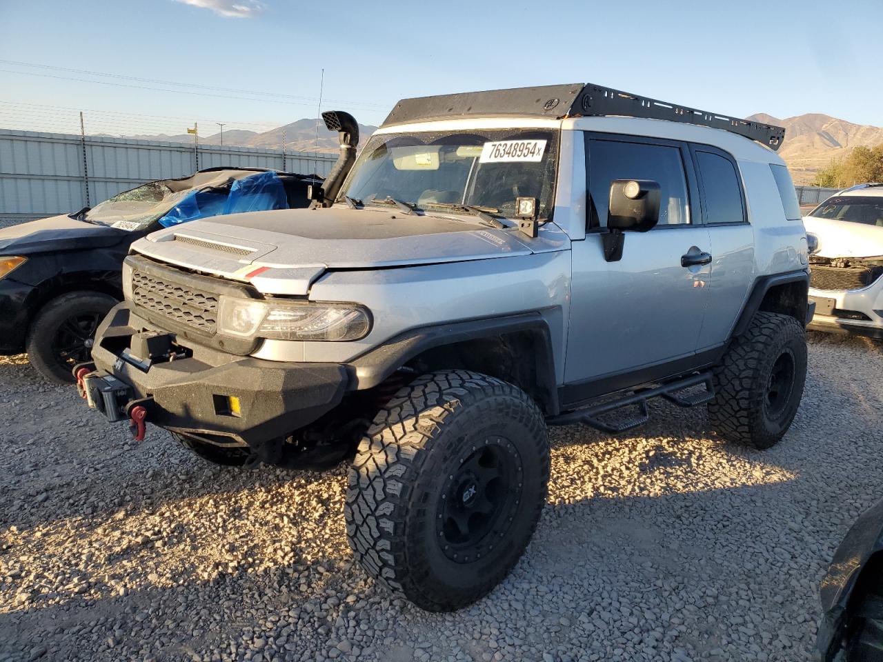 2007 Toyota Fj Cruiser VIN: JTEBU11F370065436 Lot: 76348954