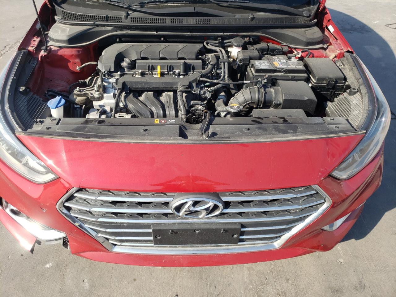 2022 Hyundai Accent Se VIN: 3KPC24A63NE156839 Lot: 75251904