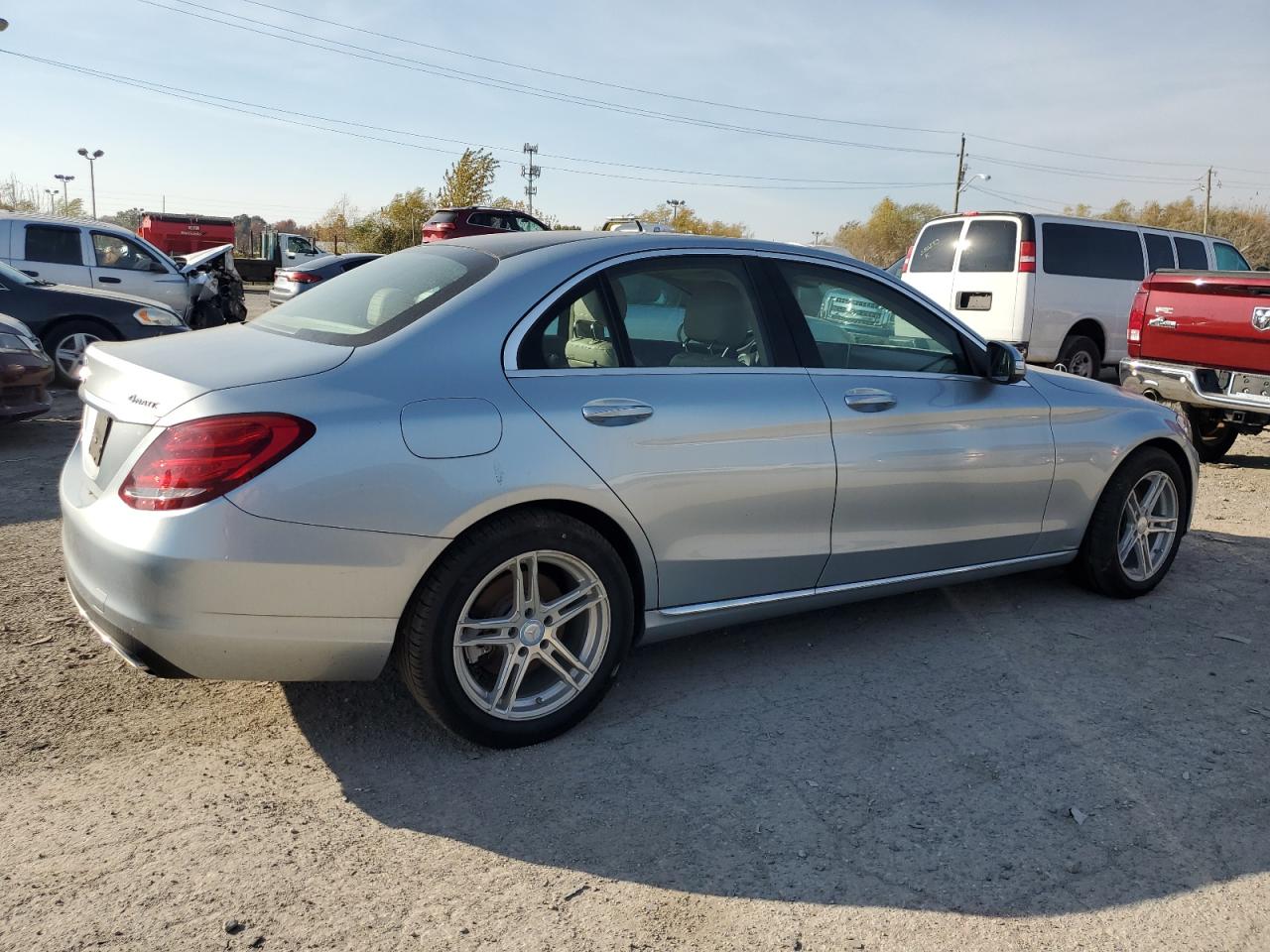 VIN 55SWF4KB6FU042390 2015 MERCEDES-BENZ C-CLASS no.3