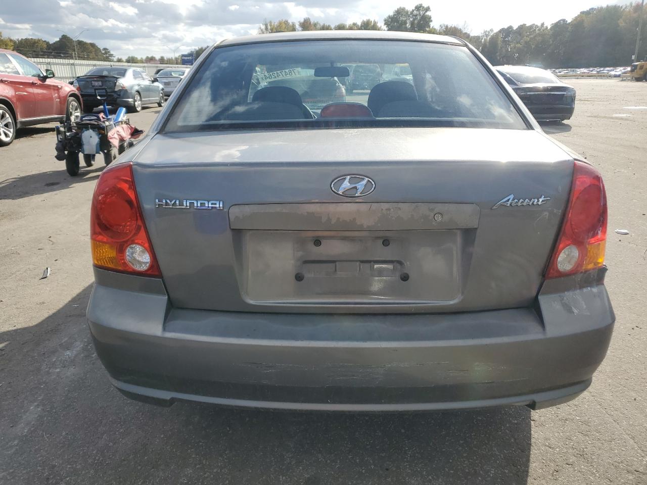 2003 Hyundai Accent Gl VIN: KMHCG45C23U476391 Lot: 78474264