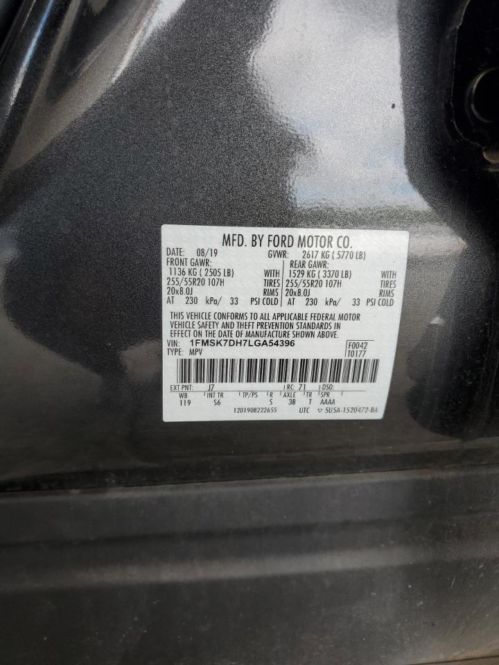 1FMSK7DH7LGA54396 2020 FORD EXPLORER - Image 15