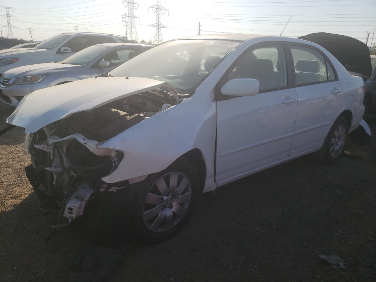 2004 Toyota Corolla Ce de vânzare în Elgin, IL - Front End