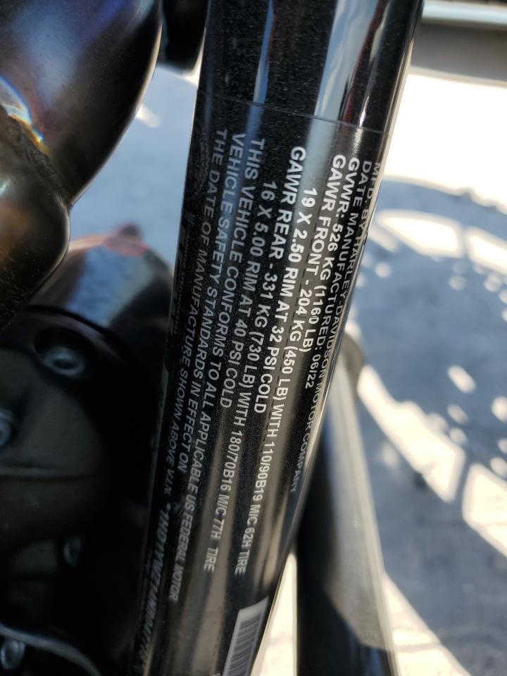 2022 Harley-Davidson Fxlrs VIN: 1HD1YWZ14NB047778 Lot: 74221664