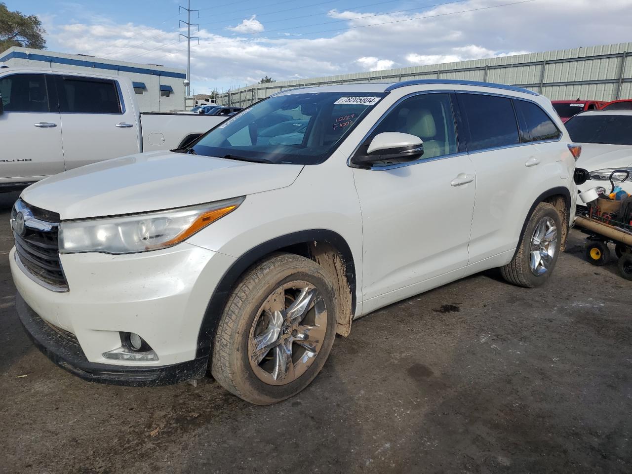 VIN 5TDDKRFH5GS313551 2016 TOYOTA HIGHLANDER no.1