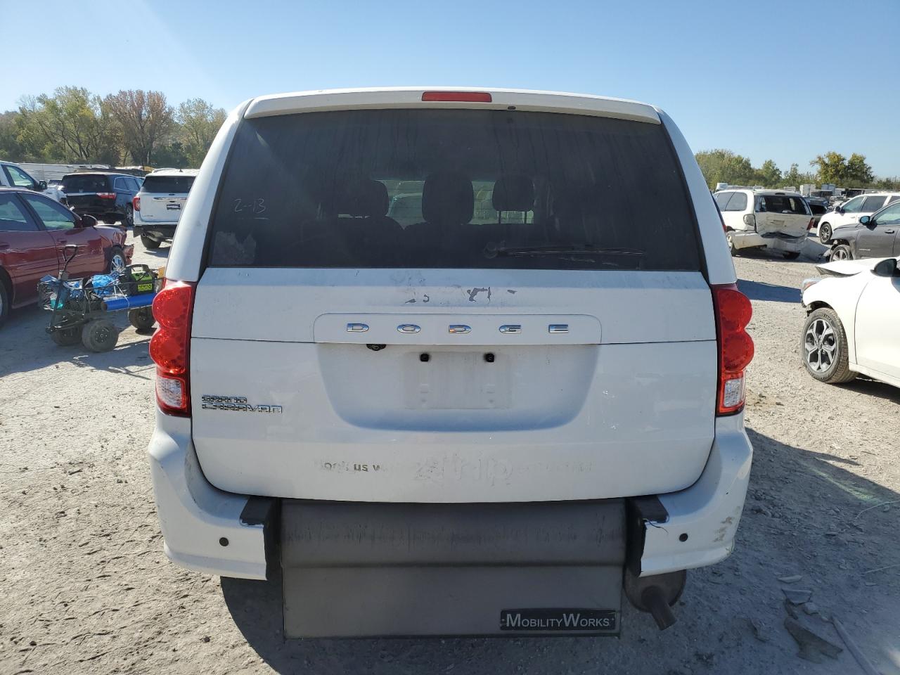 2017 Dodge Grand Caravan Se VIN: 2C4RDGBG8HR855741 Lot: 76463634