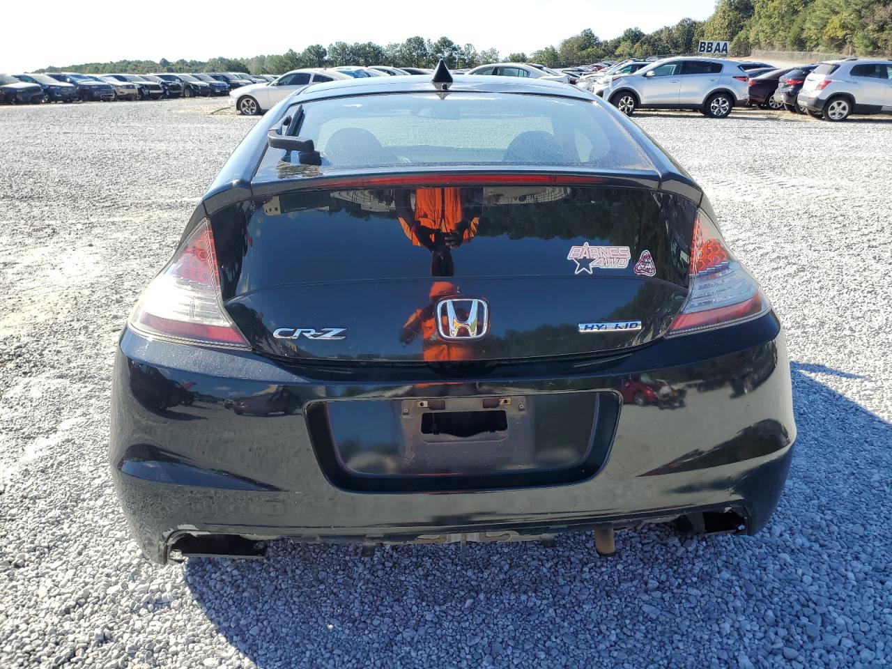 2011 Honda Cr-Z Ex VIN: JHMZF1C60BS012053 Lot: 76592544