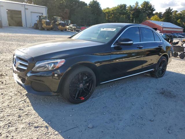 2015 Mercedes-Benz C 300 4Matic de vânzare în Mendon, MA - Front End