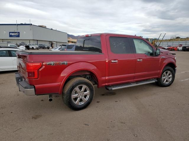  FORD F-150 2018 Красный