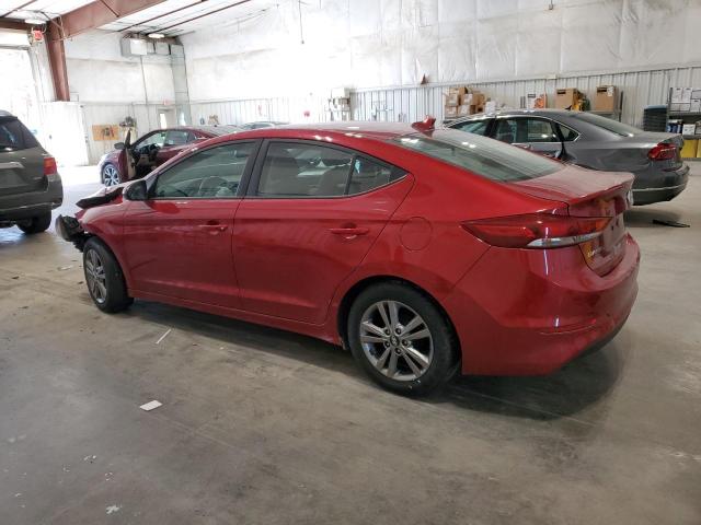 HYUNDAI ELANTRA 2017 Червоний