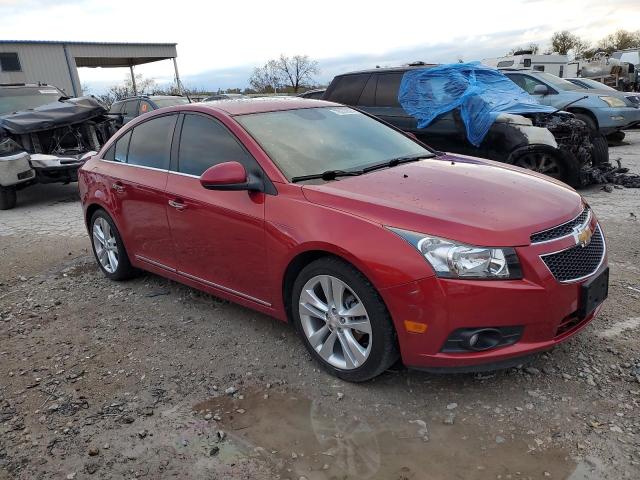  CHEVROLET CRUZE 2014 Czerwony