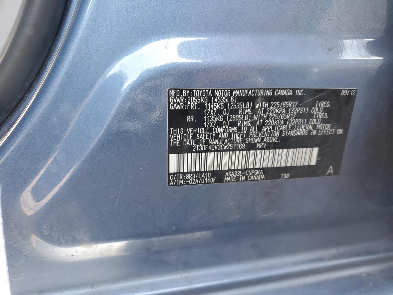 2012 Toyota RAV 4 - Image 14