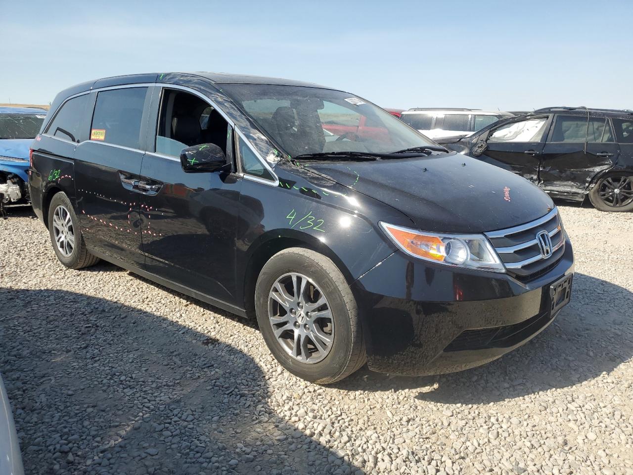 2013 Honda Odyssey Exl VIN: 5FNRL5H65DB084246 Lot: 76077104