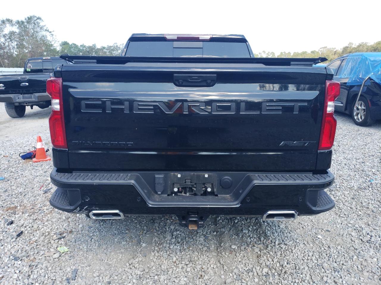 2022 Chevrolet Silverado K1500 Rst VIN: 1GCUDEET5NZ604636 Lot: 74376334