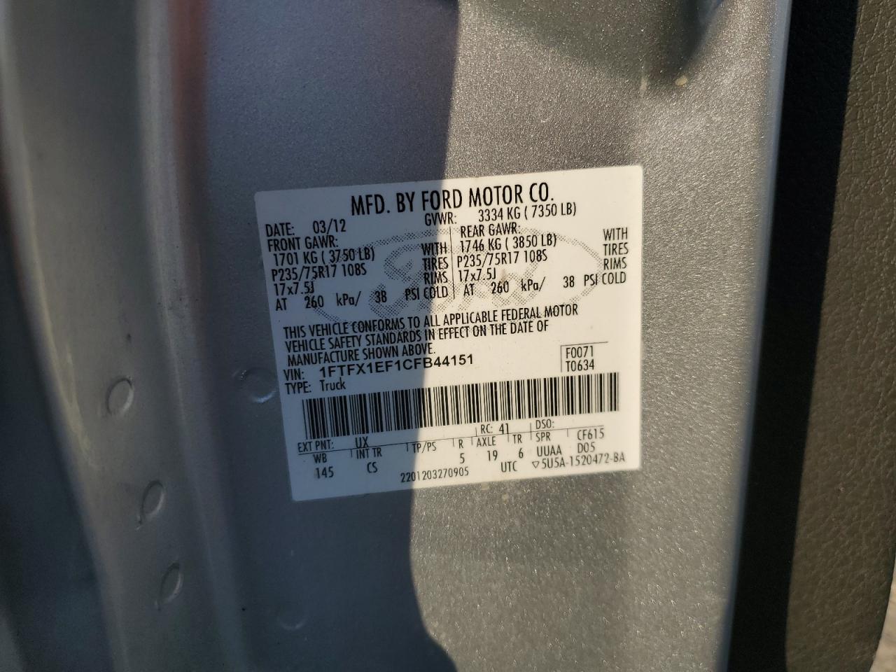 2012 Ford F-150 - Image 12