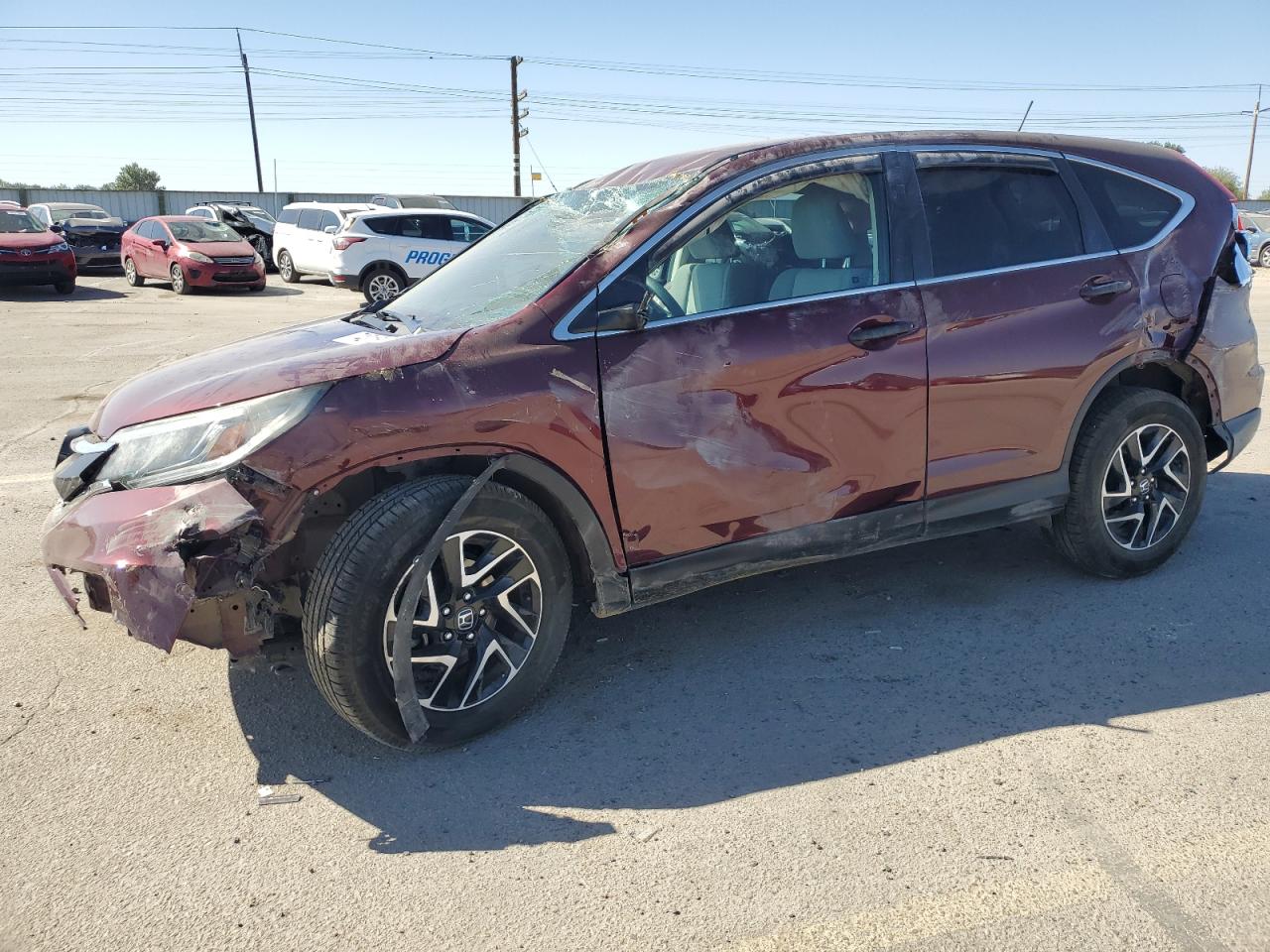 2HKRM4H45GH694837 2016 Honda Cr-V Se