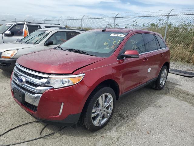  FORD EDGE 2014 Red