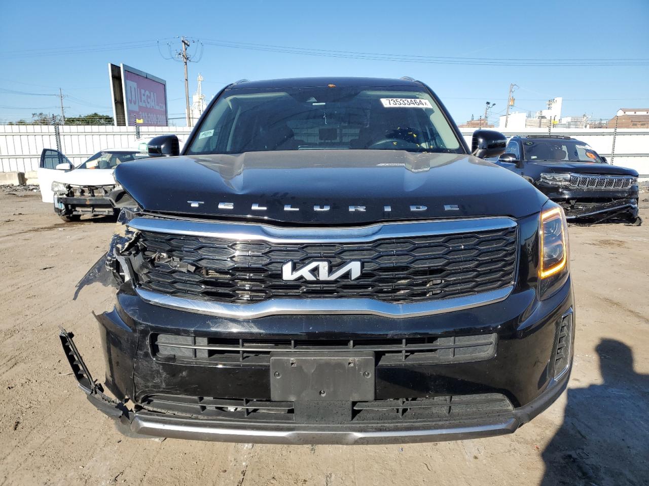 2022 Kia Telluride Ex VIN: 5XYP34HC8NG261440 Lot: 73533464