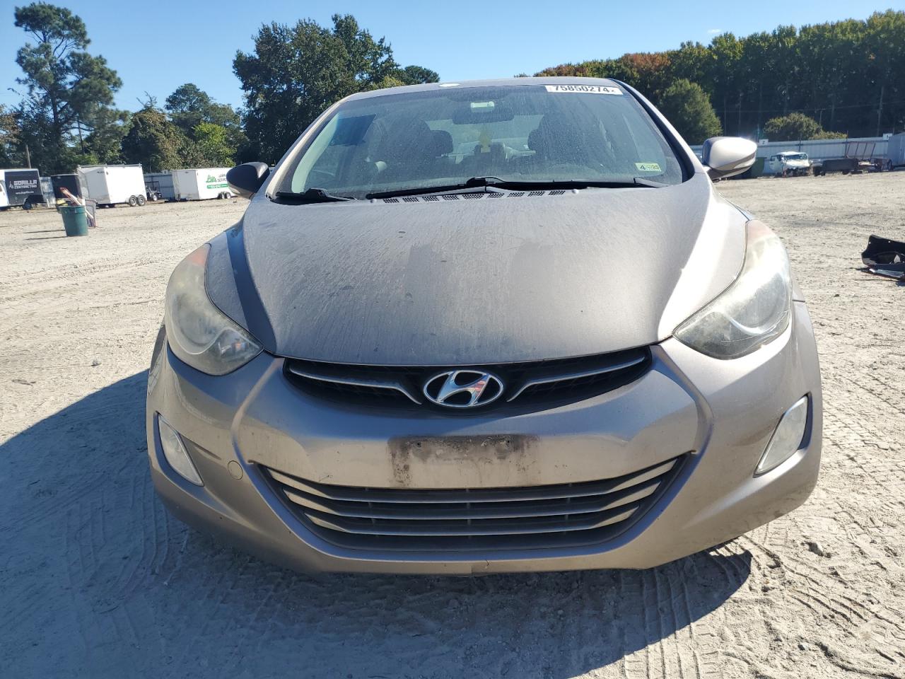 2013 Hyundai Elantra Gls VIN: 5NPDH4AE9DH248350 Lot: 75850274