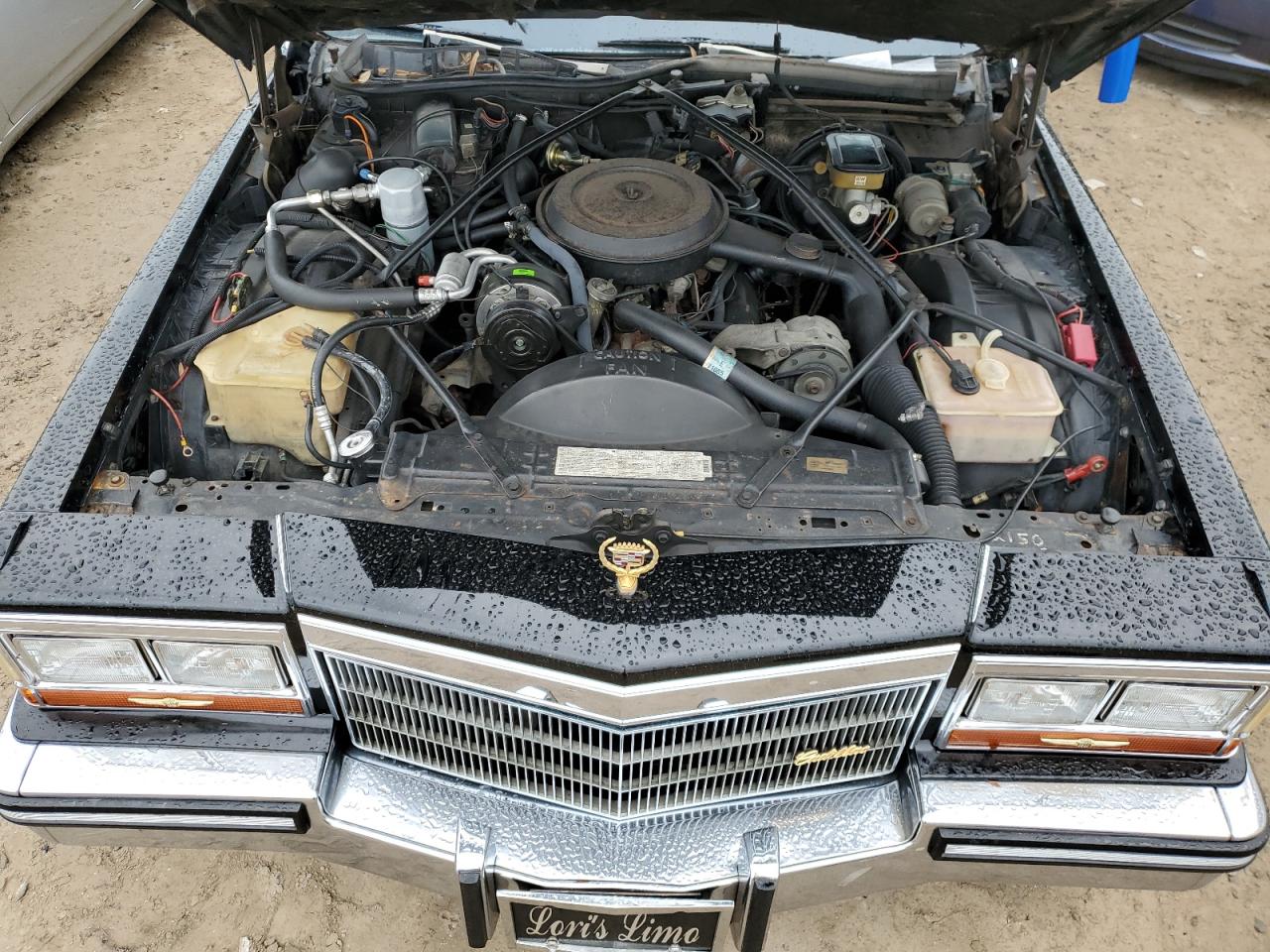 1G6DW69YXG9739705 1986 Cadillac Fleetwood Brougham