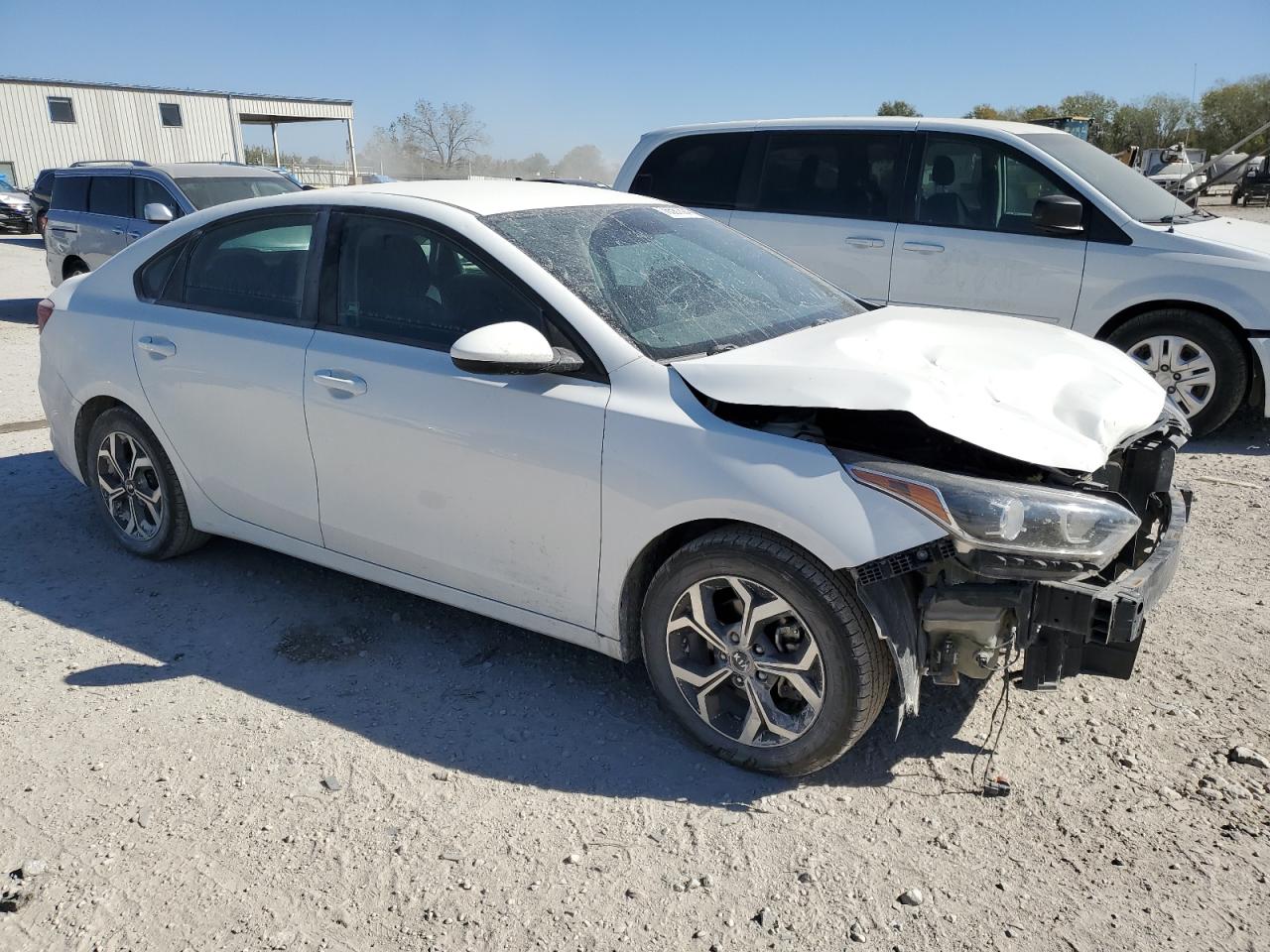 2019 Kia Forte Fe VIN: 3KPF24AD7KE078718 Lot: 76587894