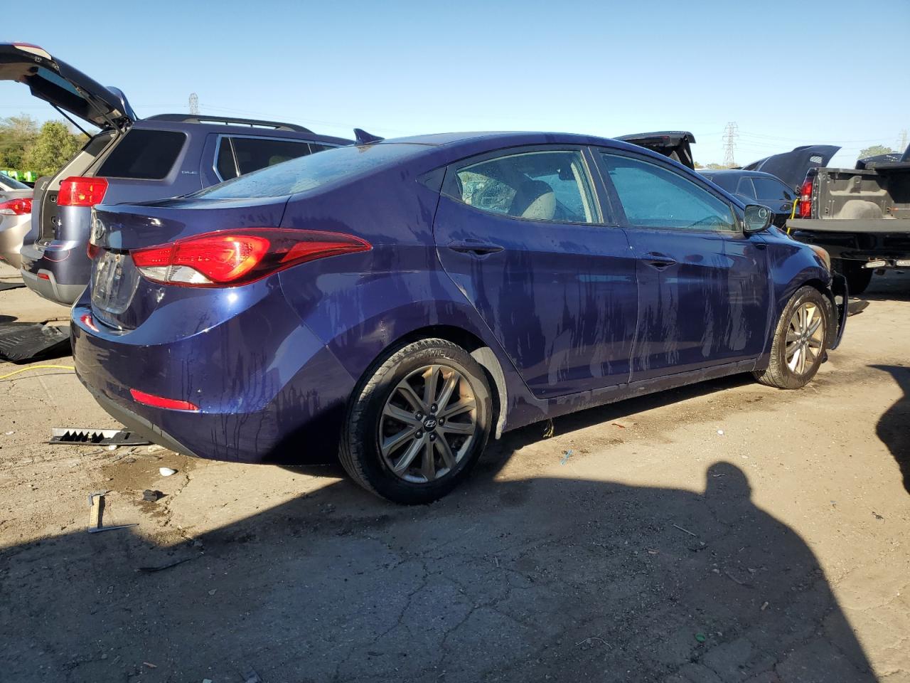 VIN 5NPDH4AE6EH493785 2014 HYUNDAI ELANTRA no.3