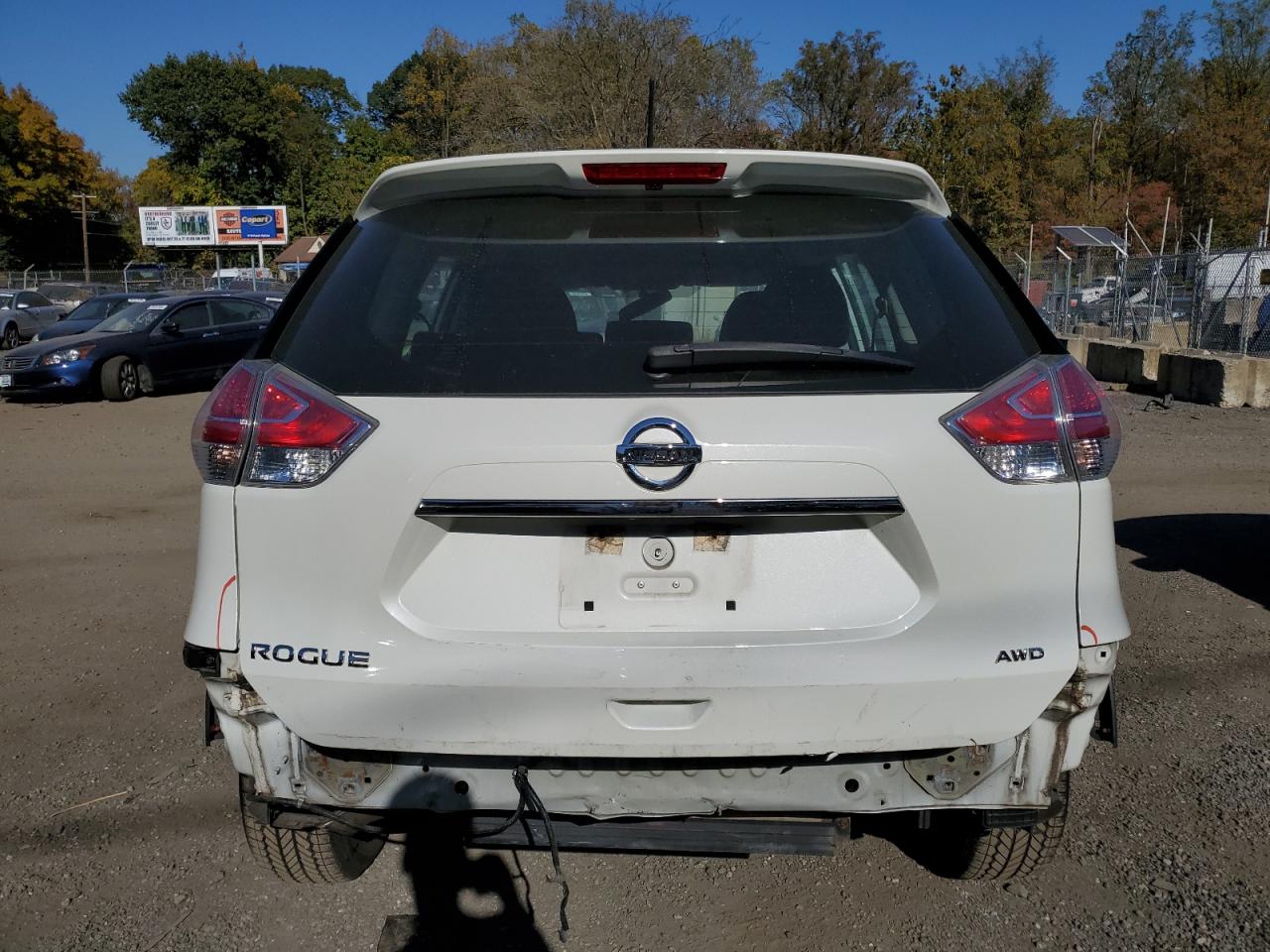 2015 Nissan Rogue S VIN: 5N1AT2MV6FC761261 Lot: 76985944