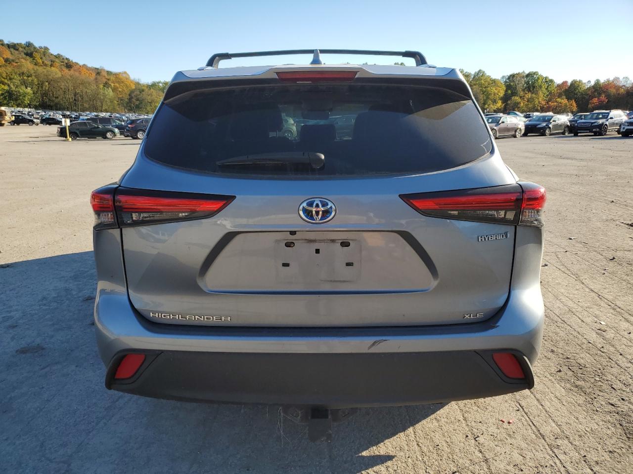 2020 Toyota Highlander Hybrid Xle VIN: 5TDGBRCH2LS000341 Lot: 76767754