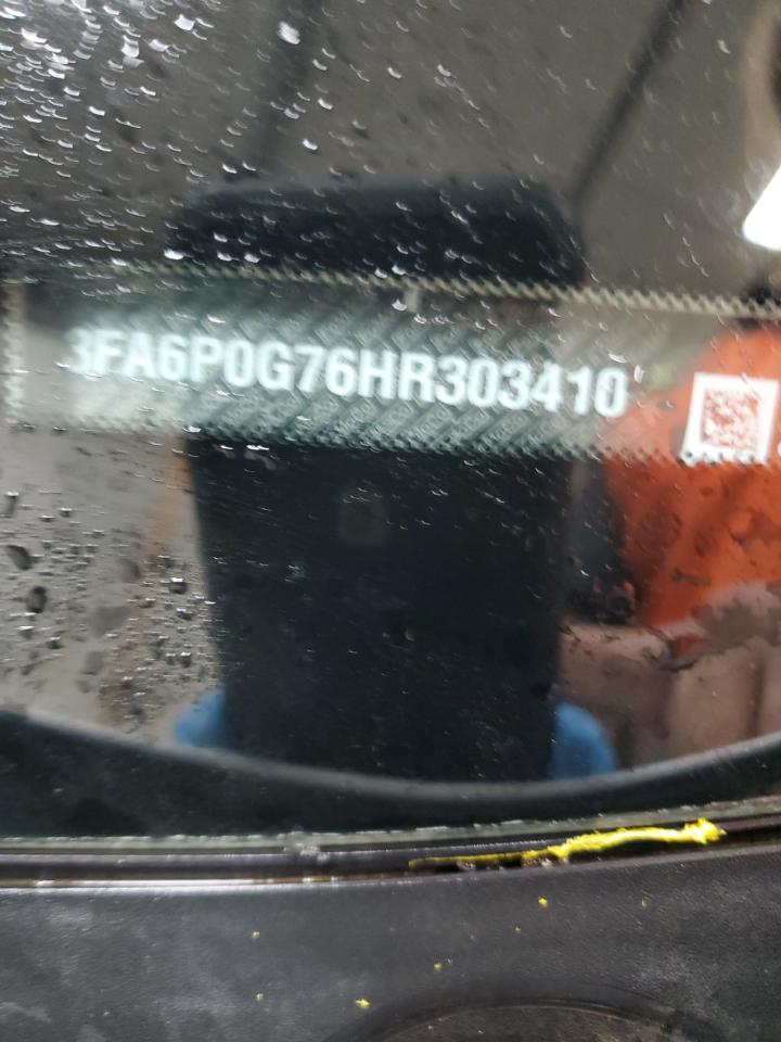 2017 Ford Fusion S VIN: 3FA6P0G76HR303410 Lot: 82980944